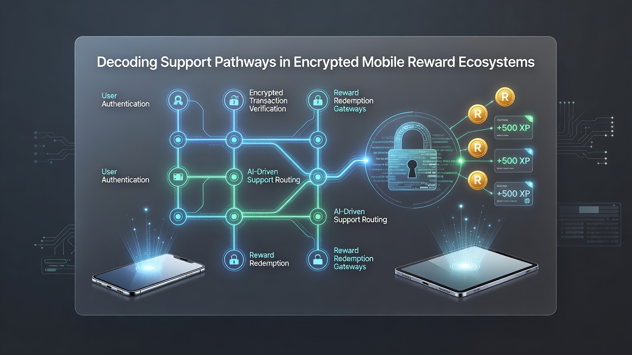Mobile Support-Pfade und verschlüsselte Belohnungsströme in Gaming-Ökosystemen