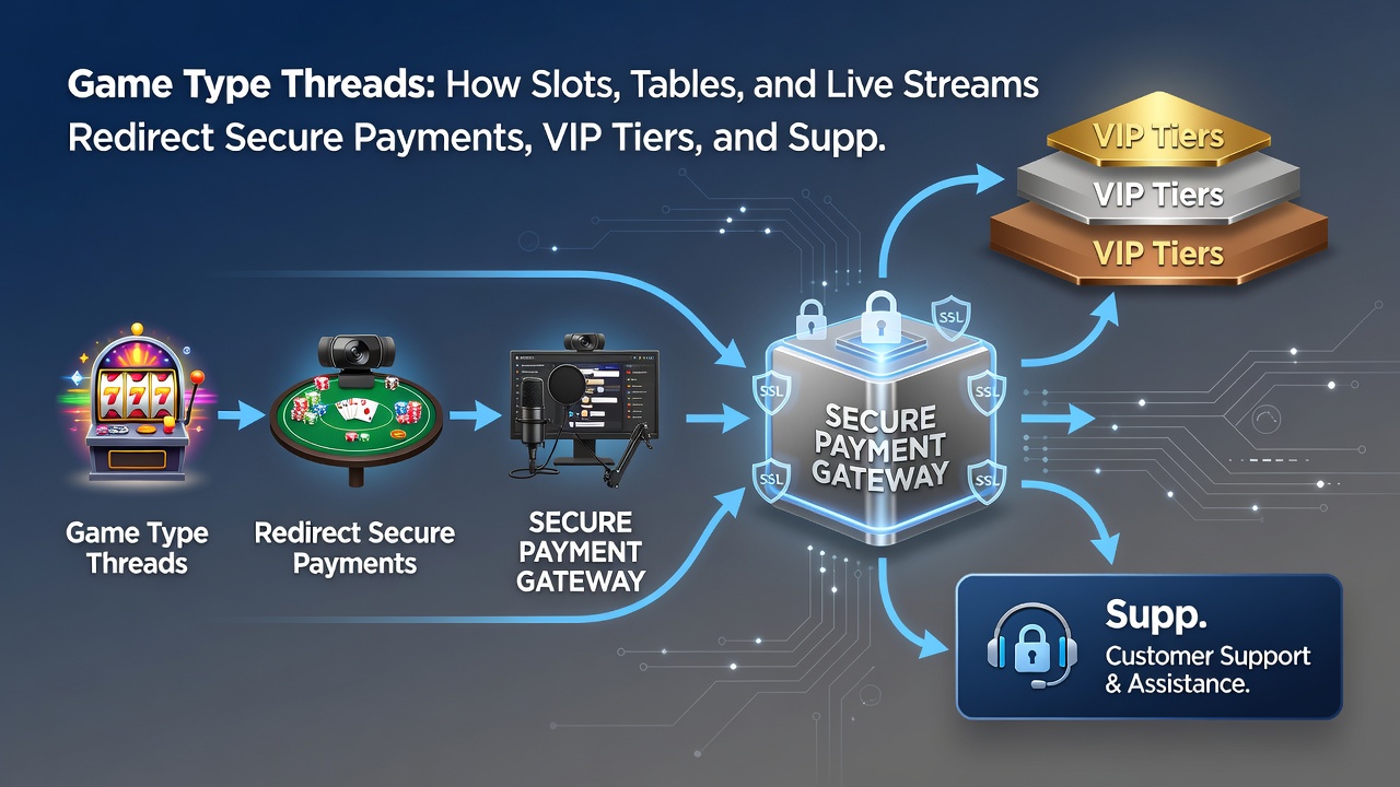 Illustration von Live-Stream-Integrationen mit VIP-Tiers und sicheren mobilen Transaktionen