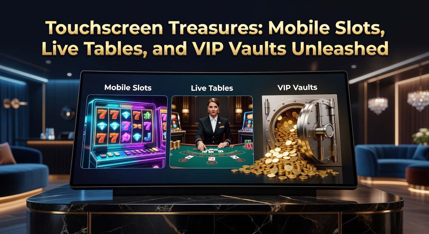 Smartphone mit leuchtenden Mobile-Slots und Touchscreen-Elementen, das die Welt mobiler Casino-Spiele symbolisiert